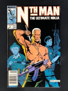 Nth Man the Ultimate Ninja #2 (1989)