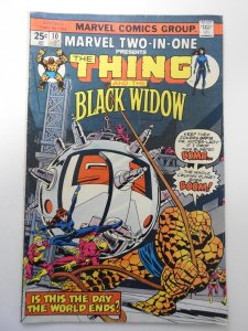 Marvel Two-In-One #10 VG Condition