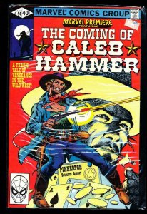 MARVEL PREMIERE #54, VF/NM, Caleb Hammer, 1972 1980, more Marvel in store 