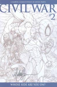 Civil War #2B VF/NM ; Marvel