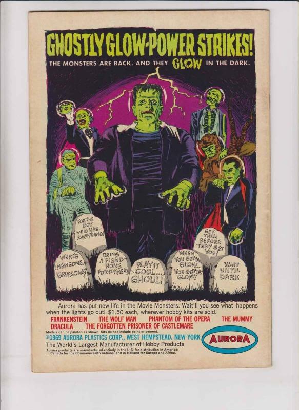 the Spectre #10 FN june 1969 - last issue- silver age - dc comics - horror