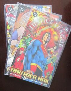 Justice League of America Another Nail #1 2 3 complete set run lot - VF+ - 2004
