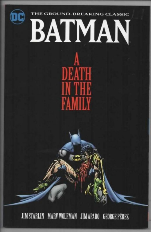 BATMAN a DEATH in the FAMILY, TPB, GN, NM, 2011, Robin, Starlin Perez