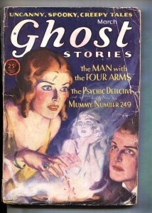 Ghost Stories 3/1931-Arthur Conan Doyle-Uncanny-spooky-creepy tales-Pulp mag