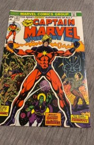 Captain Marvel #32 (1974) Origen of drax and moon dragon