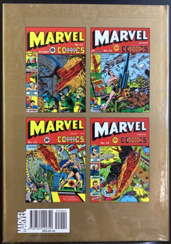 Marvel Masterworks Hardcover - Golden Age Marvel Comics Volume 04