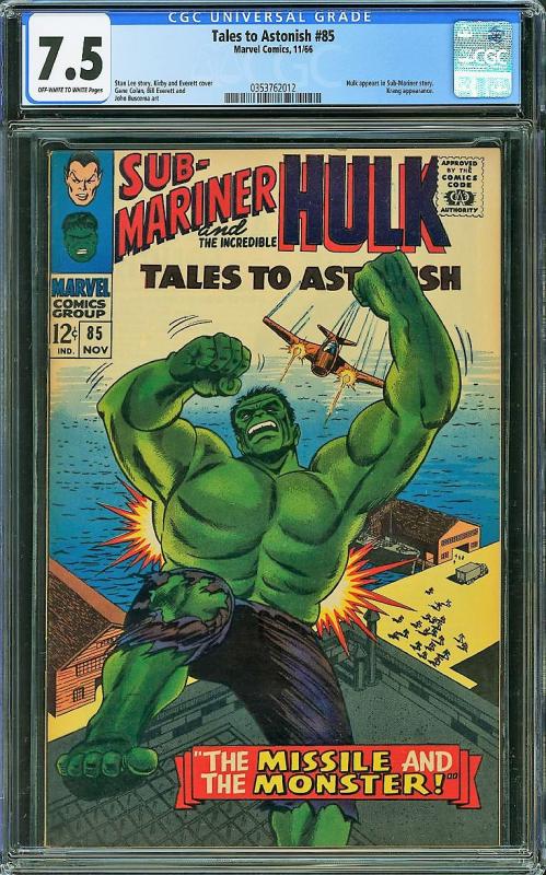 Tales to Astonish #85 (Marvel, 1966) CGC 7.5