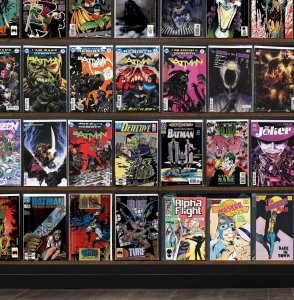 Huge Lot 140+ Comics with Batman, Robin, Detective Comics, X-Men & More!