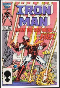 Iron Man #207 (1986) Iron Man