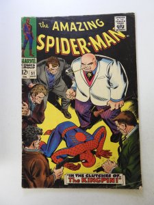 The Amazing Spider-Man #51 (1967) FR/GD condition piece missing ad page