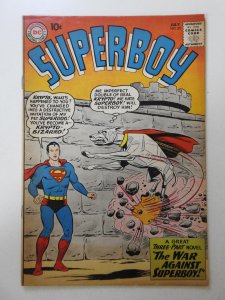 Superboy #82 (1960) VG+ Condition!