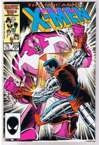 X-MEN #209, VF, Wolverine, Chris Claremont, Uncanny, more in store