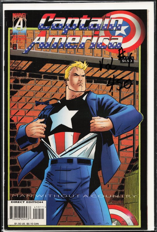 Captain America #450 (1996) Captain America