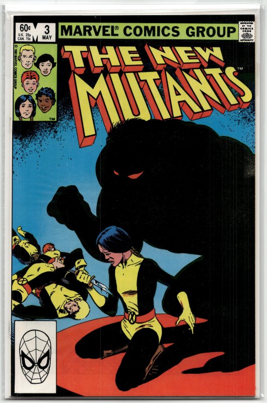 The New Mutants #3 (1983) New Mutants [Key Issue]