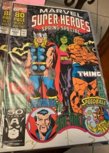 Marvel Super-Heroes #5 Direct Edition (1991) The Thing 