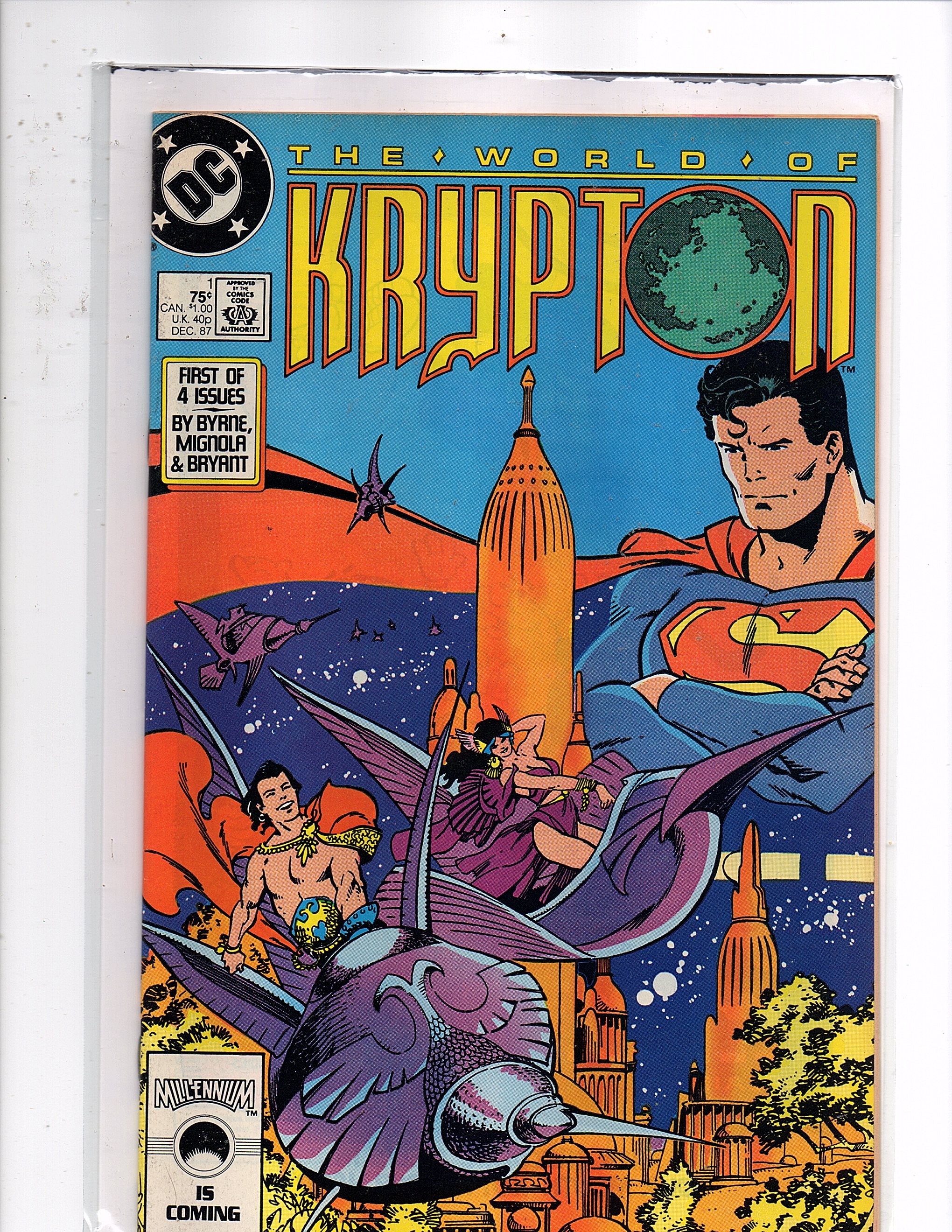 John Byrne Mike Mignola DC 2018 Details about   World of Krypton SyFy Special Edition #1