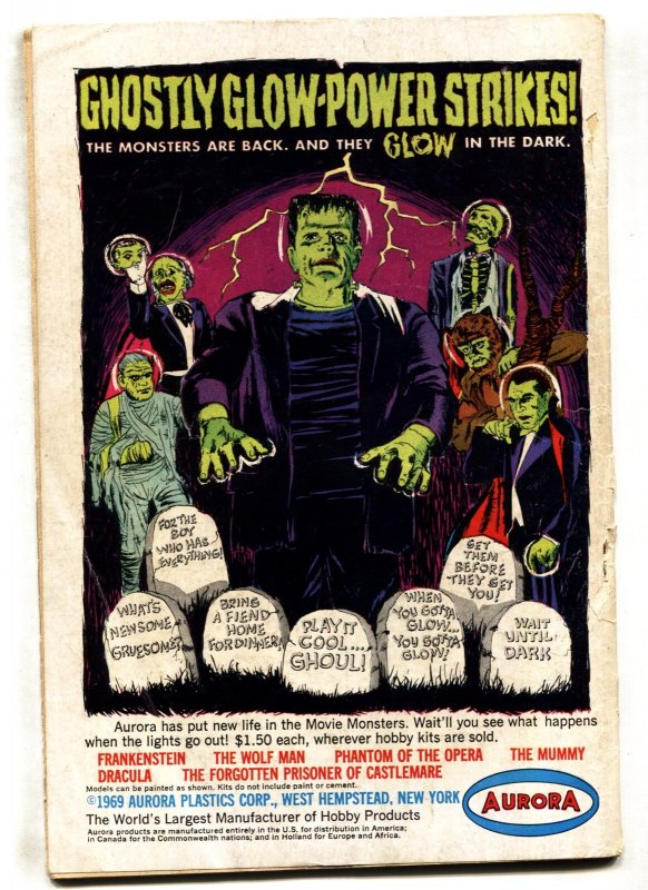 BATMAN #211 - 1969- DC Silver Age - comic book