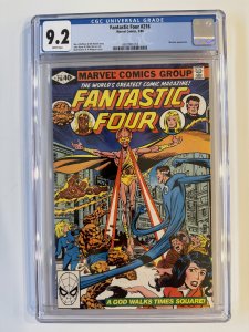 Fantastic Four #216 CGC 9.2 White Pages - Byrne Art Marvel Comics (1980)