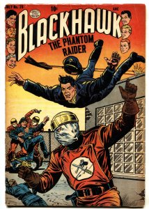 BLACKHAWK COMICS #78--1954--PHANTOM RAIDER--QUALITY--comic book