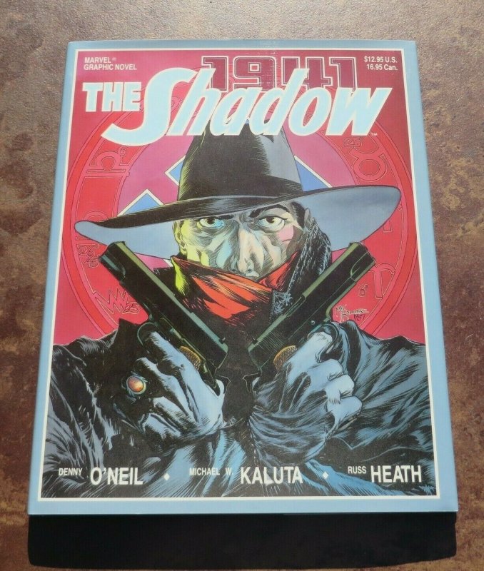 1941 The Shadow Marvel Graphic Novel Hardcover Book NM+ 1st Print Hitler Nazis