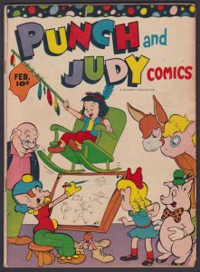 Punch and July #Vol 1 #7 3.0 GD/VG Hillman Comic - Feb 1946