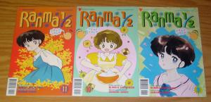 Ranma 1/2 part 4 #1-11 VF/NM complete series - viz manga - rumiko takahashi set