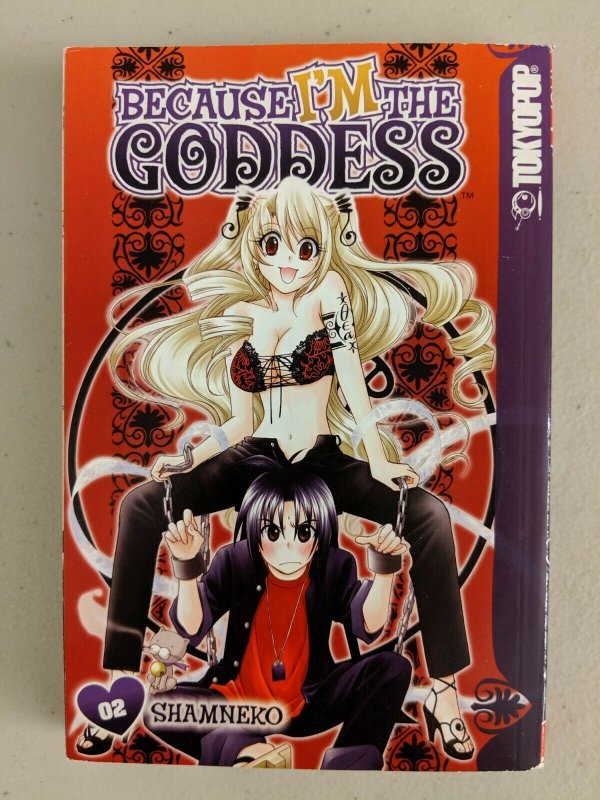 Because I'm the Goddess Volume 1-3 Full Set (TokyoPop, 2006) Shamneko  