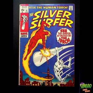 Silver Surfer, Vol. 1 15A Battle of Silver Surfer & the Human Torch