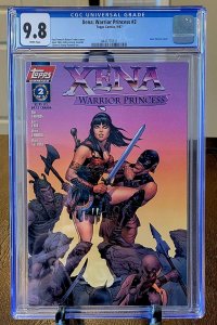 Xena: Warrior Princess #2 (1997) CGC 9.8 DAVE STEVENS COVER W/ 2nd readers copy