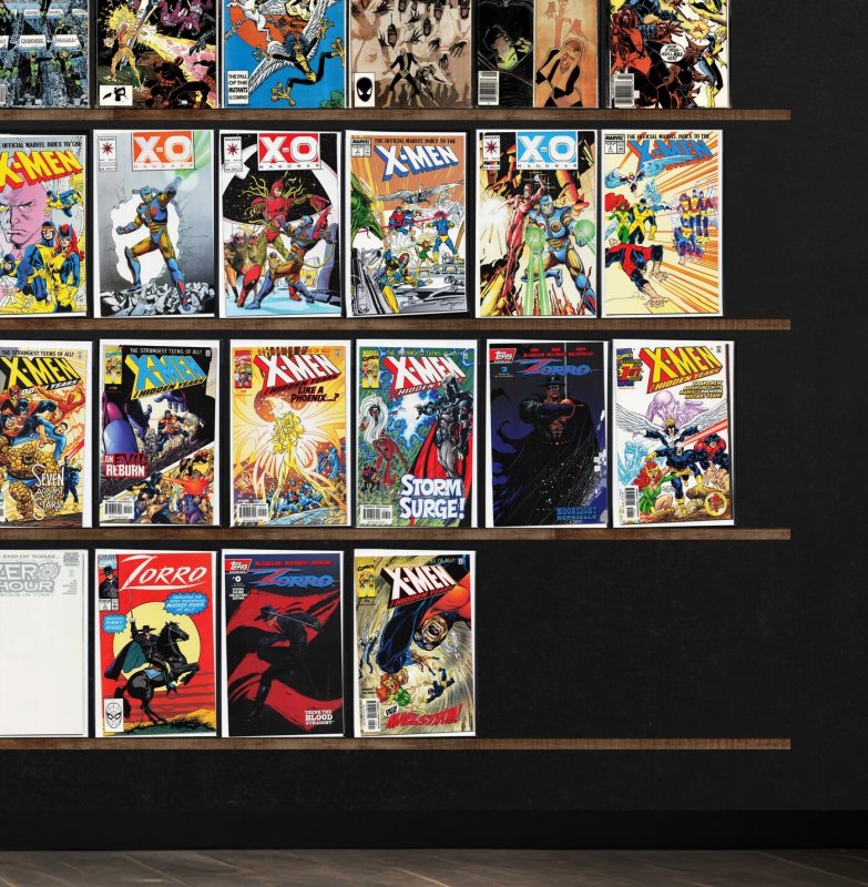 Huge Lot 150+ Comics with Zot!, The New Mutants, Wolverine, Zorro & More!