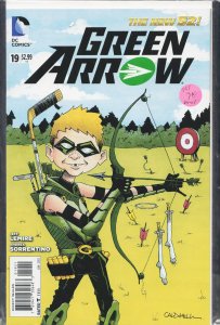 Green Arrow #19 Variant Cover (2013)