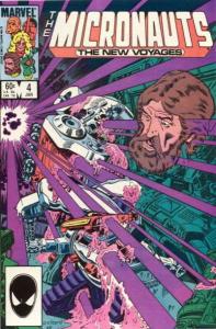 Micronauts (1984 series) #4, VF+ (Stock photo)