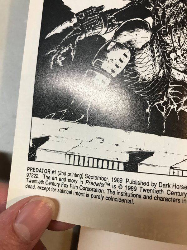 Predator #1 (1989) 2nd Print VF/NM