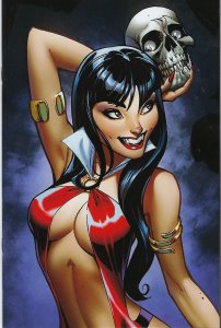 VAMPIRELLA #2 J SCOTT CAMPBELL 1:25 SNEAK PEEK VIRGIN VARIANT COVER EDITION  VF+