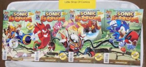 Sonic Boom #1 Connecting Covers A B C D 2014 Archie Comics