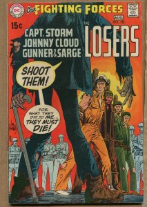 Our Fighting Forces #126 - Losers In Lost Town - 1970 (Grade 4.5) WH