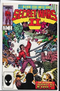 Secret Wars II #7 (1986) Spider-Man