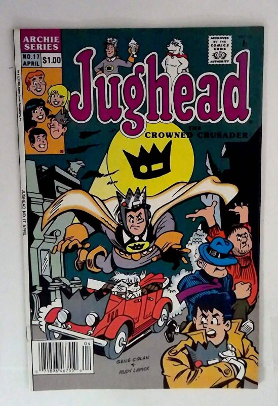 Jughead #17 Archie Comics (1990) VF Newsstand 1st Print Comic Book
