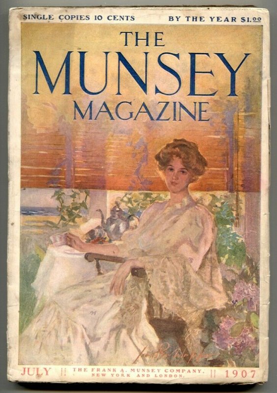 The Munsey Pulp July 1907- Wheel of Fortune VG