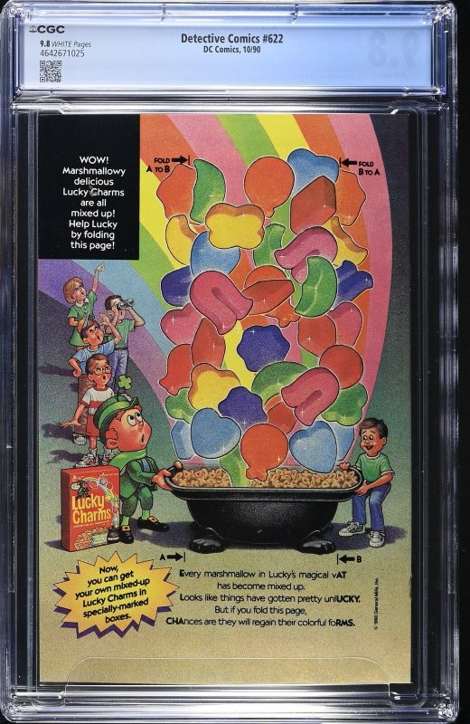 Detective Comics #622 (10/90) Graded CGC 9.8