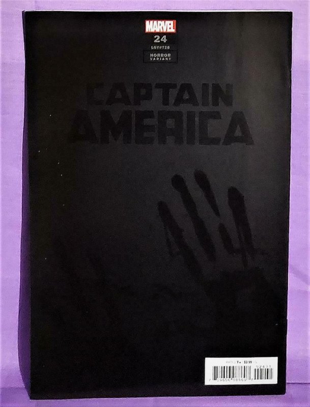 Mirka Andolfo CAPTAIN AMERICA #24 CapWolf Horror Variant Cover (Marvel, 2020)!