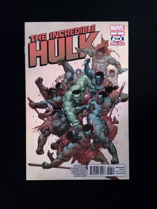 Incredible Hulk #6 (4TH SERIES) MARVEL Comics 2012 NM-