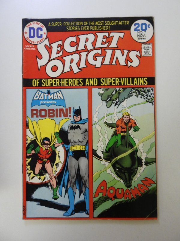 Secret Origins #7 (1974) FN- condition