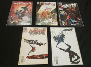 DAREDEVIL 5PC (VF) A BULLET FOR PUNISHER, REDEMPTION, FALL FROM GRACE 1991-2016