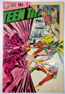 Teen Titans #22 (2.0, 1969) Origin of Wonder Girl, Top Corner Detached