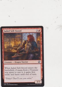 Magic the Gathering: Adventures in the Forgotten Realms - Jaded Sell-Sword