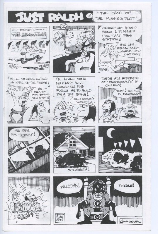 PANDEMONIUM EXPRESS FUNNIES #7 - Digest-size comix - 9.2, WP - 1st printing