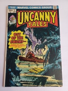 Uncanny Tales #2 - horror - 1974 - VF