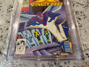 X-Factor # 24 CGC Graded 9.2 Marvel Comic Book 1st Archangel Appearance Key JH32