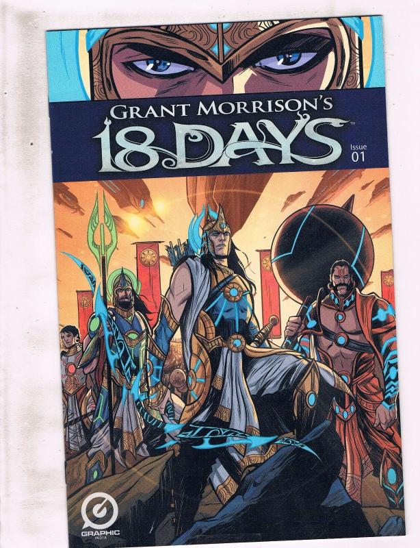 Lot Of 6 18 Days Graphic India Comic Books # 1 2 3 4 5 6 NM 1st Prints JH6